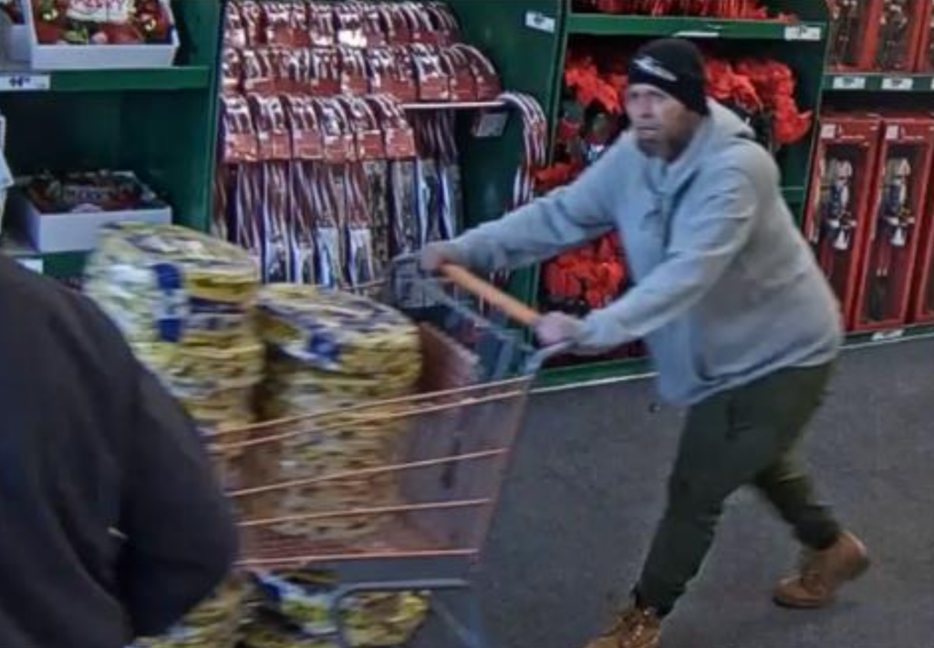 Suspects in the robbery of a Home Depot store in Toms River, N.J., Dec. 6, 2023. (Photo: TRPD)